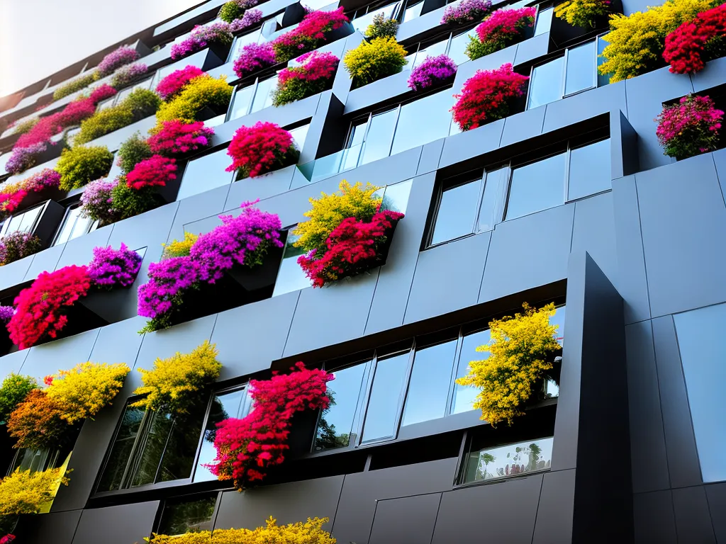 Flores na Arquitetura Moderna: Uma Influência Impactante. 5 Flores na Arquitetura Moderna: Uma Influência Impactante. 4