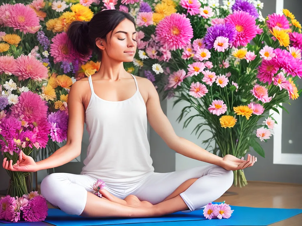 Planta Influencia Flores Pratica Yoga Mindfulness
