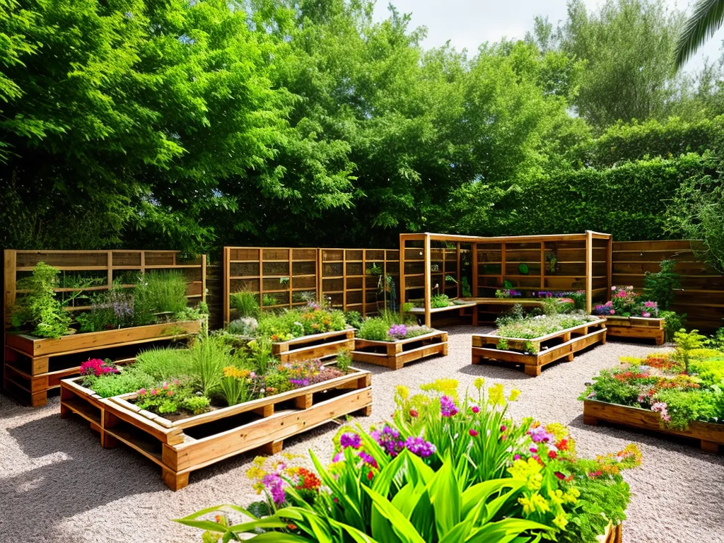 Planta Jardins De Paletes Como Criar Estruturas Sustentaveis Com Materiais Reciclados
