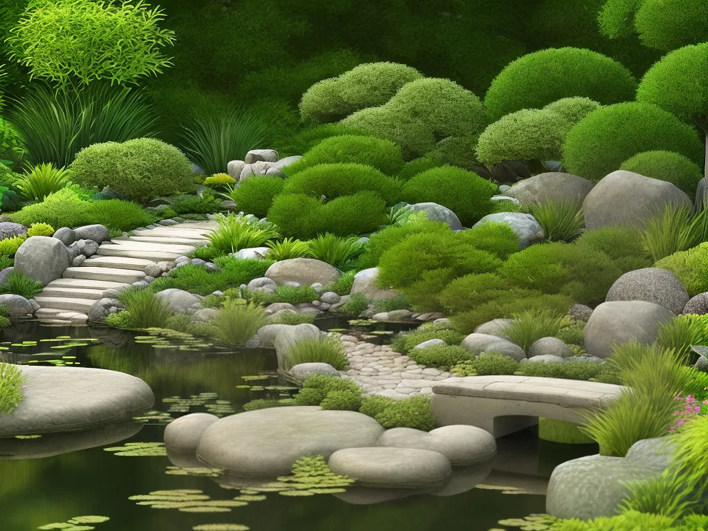 Planta Jardins Japoneses Harmonia Serenidade Casa