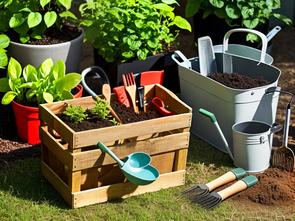 Planta Kit Basico Ferramentas Jardinagem
