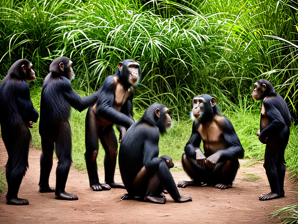 Planta Legado Jane Goodall Primatologista Estudo Chimpanzes