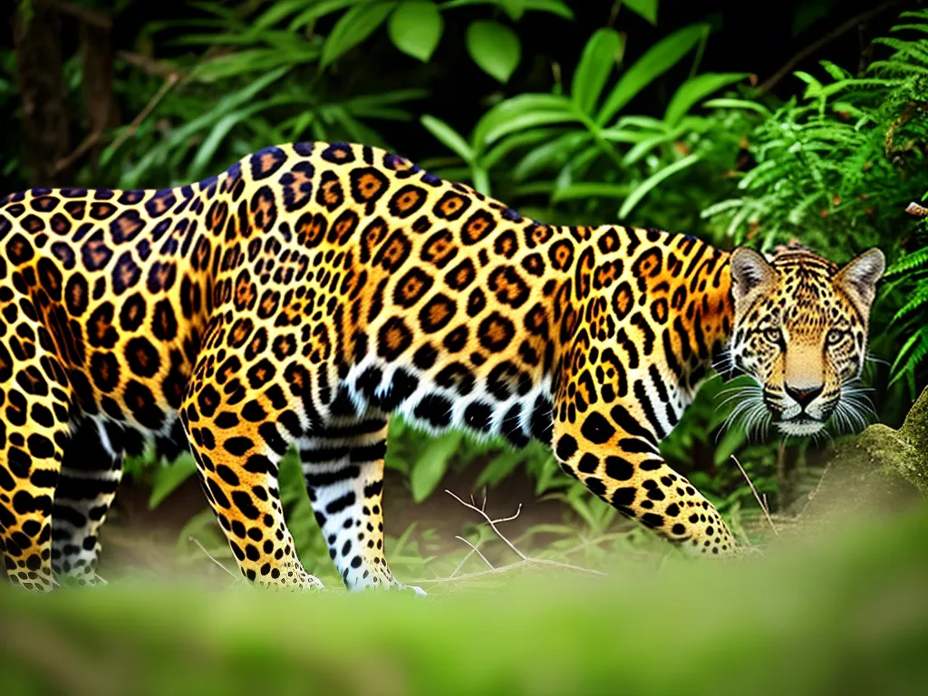 Planta Panthera Onca Presenca Ecologia Jaguares America Latina