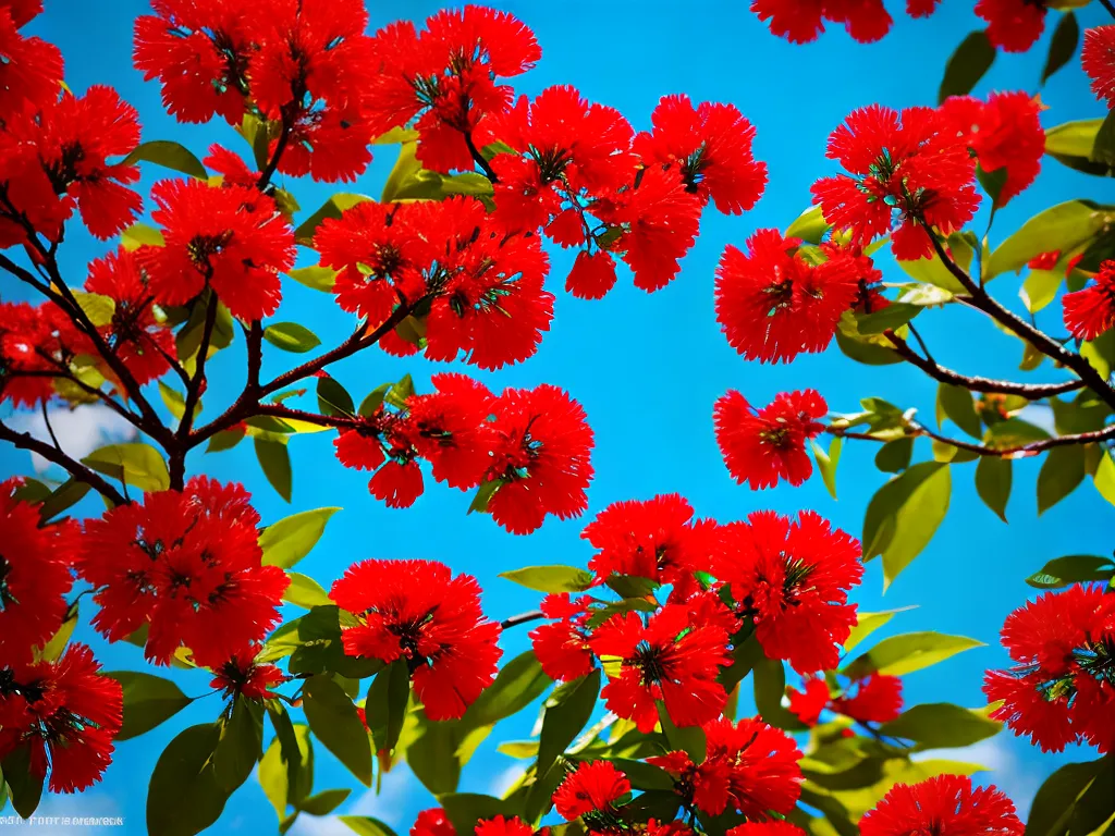 Planta Sesbania Punicea Acacia Mansa Cambai Vermelho Acacia De Flores Vermelhas Angiquinho Grande