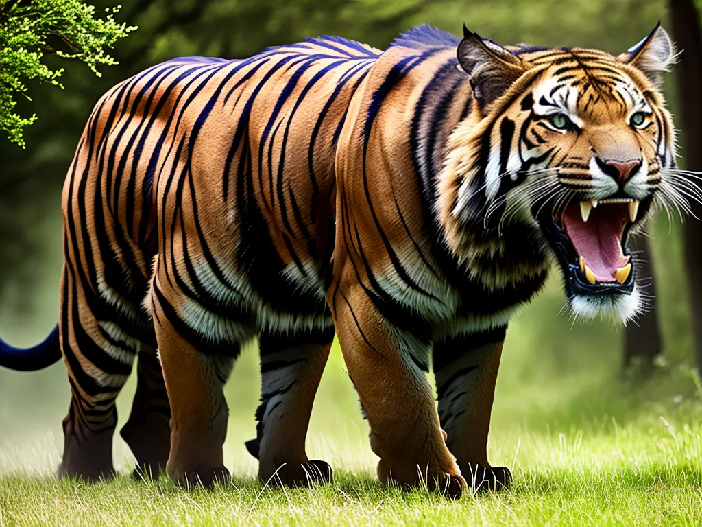 Planta Smilodon Tigre Dentes De Sabre