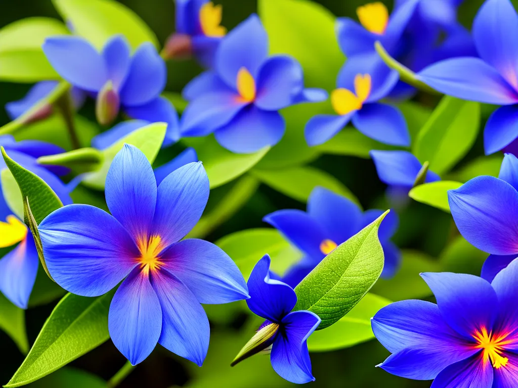 Beleza Azul: Descubra a Thunbergia Grandiflora 4