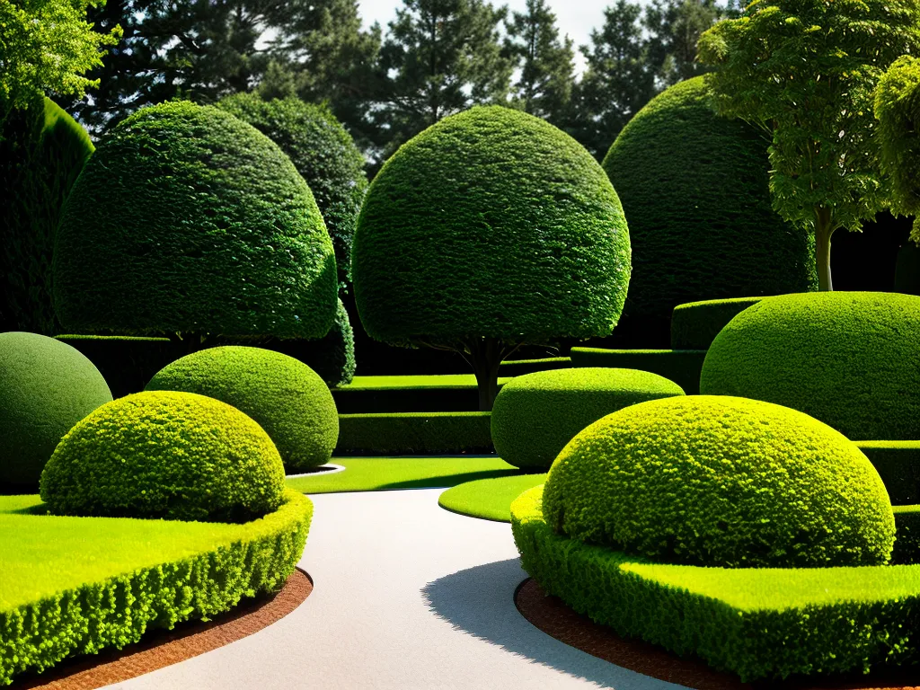 Topiaria: Arte Clássica em Jardins. 4